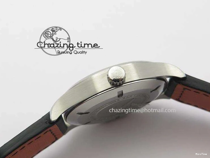 MIROTIME 0305 Mark XVIII IW327002 SS Mk Maker Best Edition White Dial On Black Leather Strap A SunProtective 7298